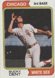 1974 Topps Baseball Cards      582     Bucky Dent RC